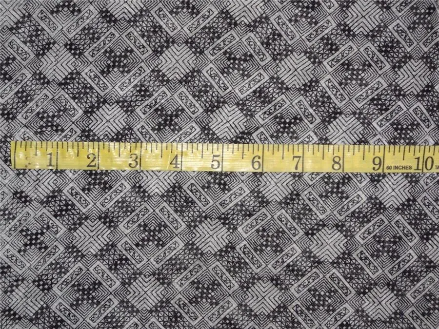 silk chiffon printed black and white 44&quot; wide printchif[6]