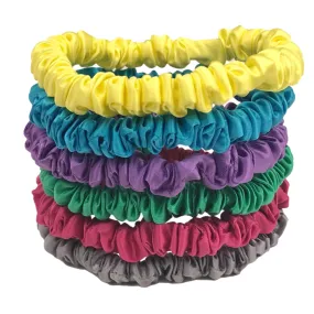 Silk Hair Ties - Bright Set (Mini)