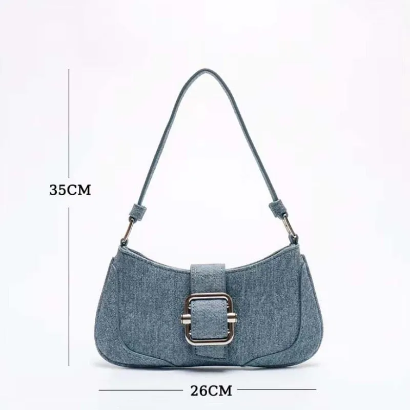 Stitching Shoulder Underarm Bag
