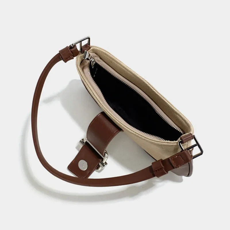 Stitching Shoulder Underarm Bag