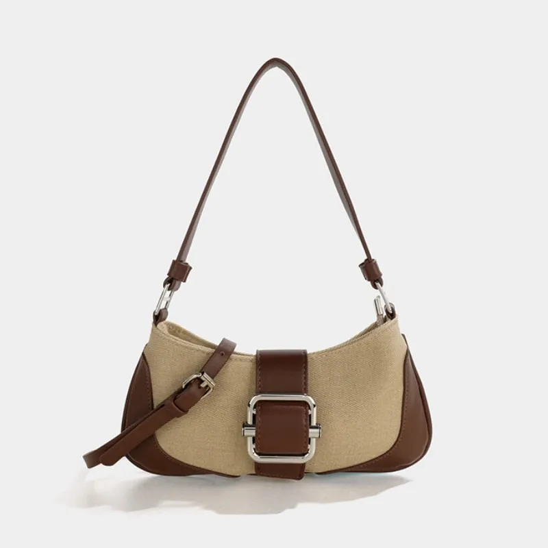 Stitching Shoulder Underarm Bag