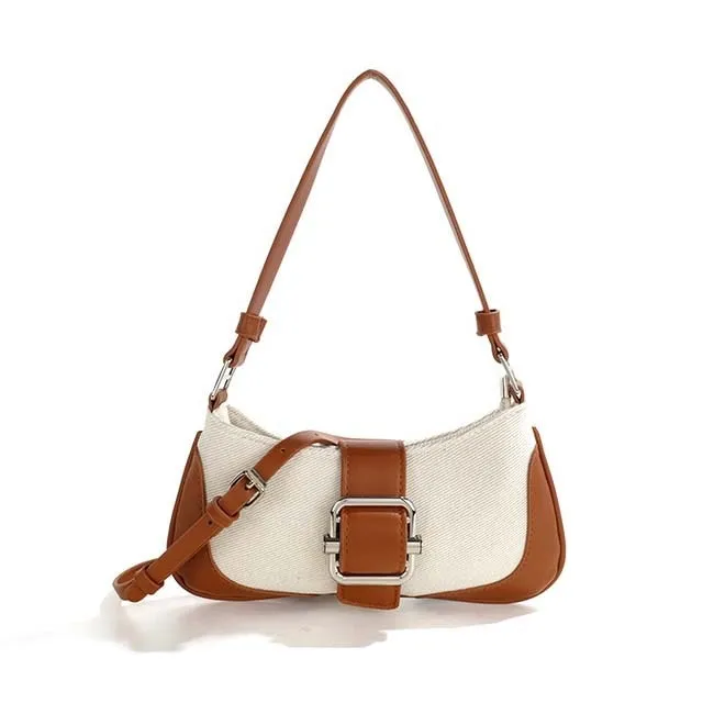 Stitching Shoulder Underarm Bag