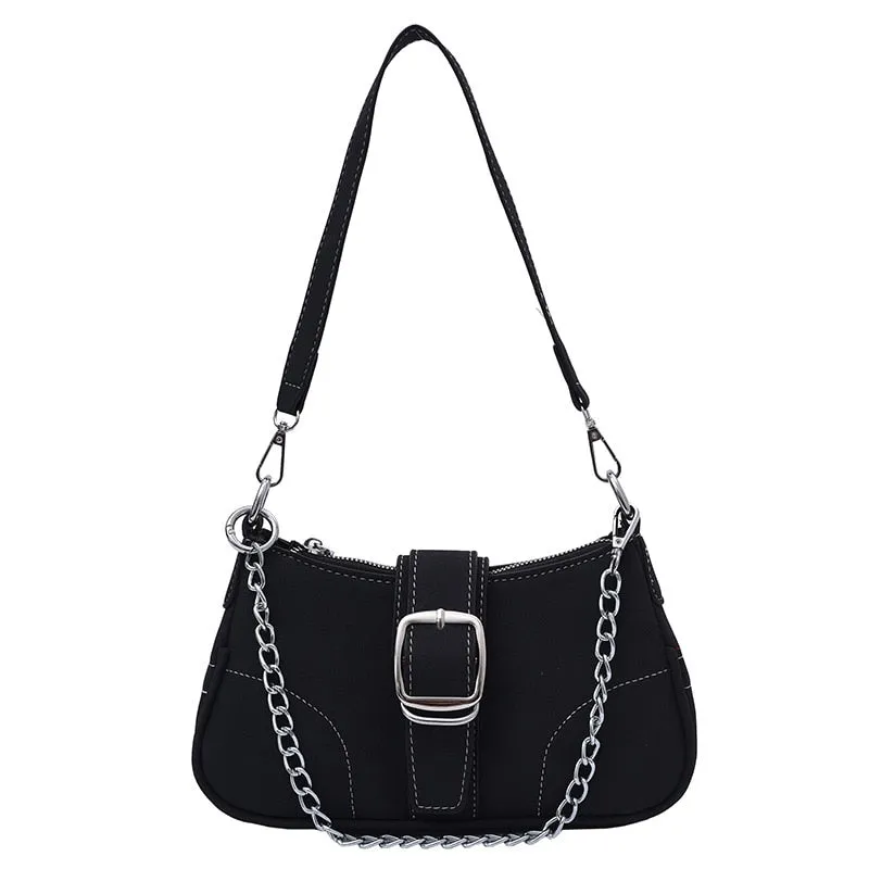 Stitching Shoulder Underarm Bag