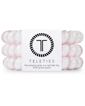 Teleties Rose Water Pink Large Hair Ties