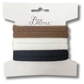 The Minimalist Nylon Hair Tie Set