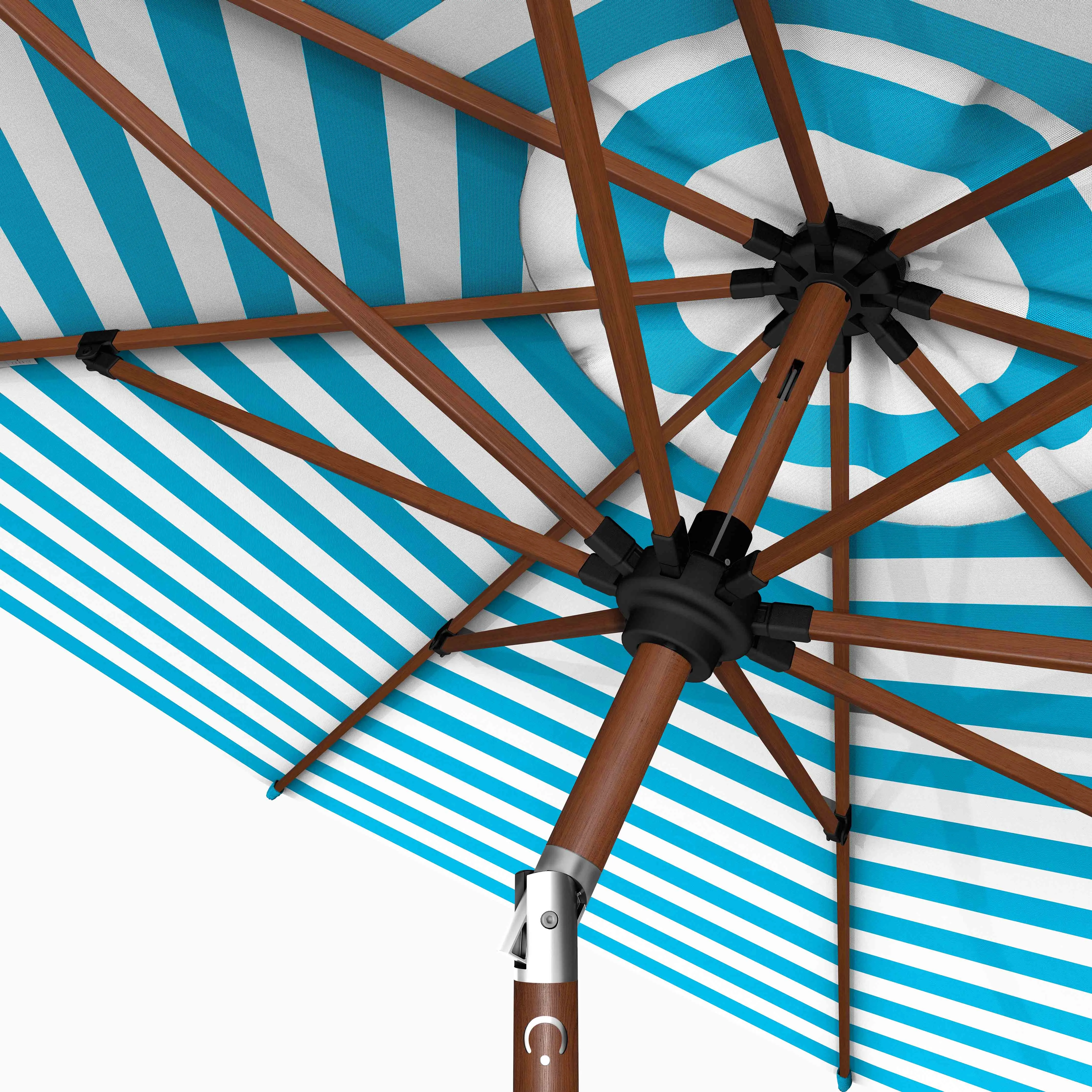 The Wooden 2™ - Terylast Cobalt Stripes