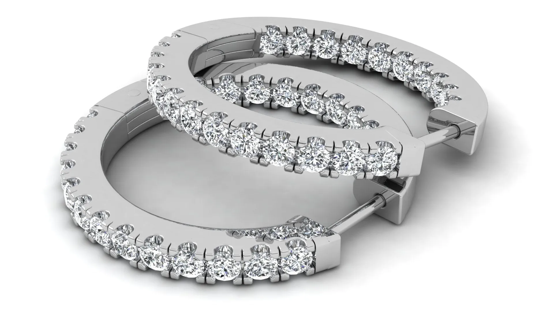 Timeless Hoop Earrings - 2.04 ct.