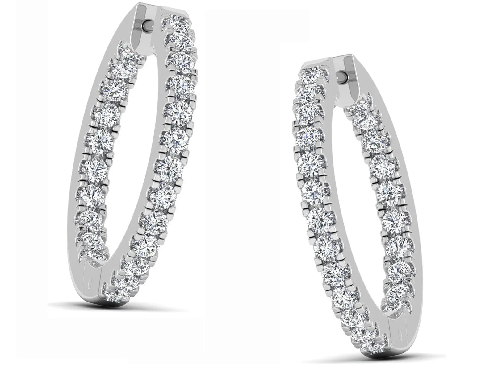 Timeless Hoop Earrings - 2.04 ct.