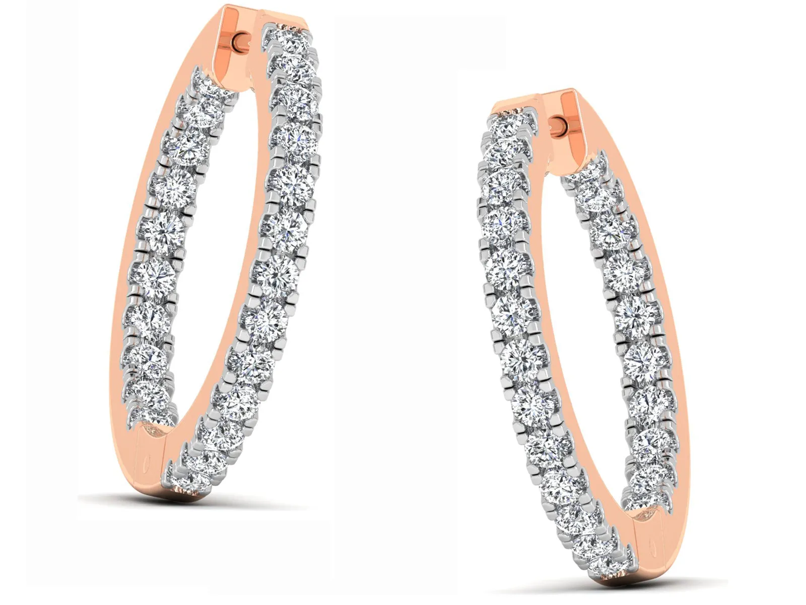 Timeless Hoop Earrings - 2.04 ct.