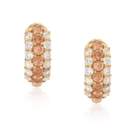 Timeless Sparkle Huggies - Sunstone