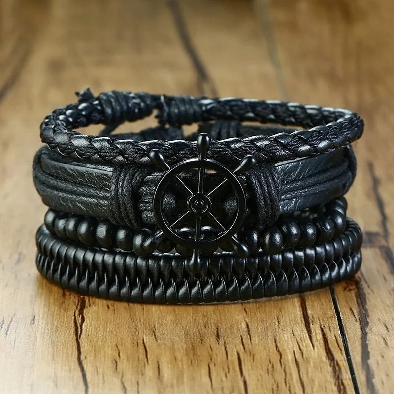 Tribal Wristbands 4Pcs/ Set