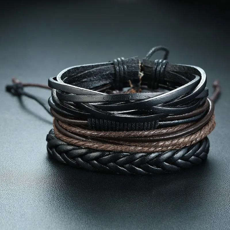 Tribal Wristbands 4Pcs/ Set