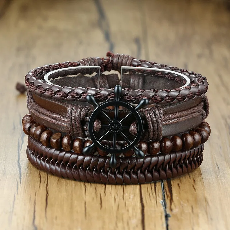 Tribal Wristbands 4Pcs/ Set