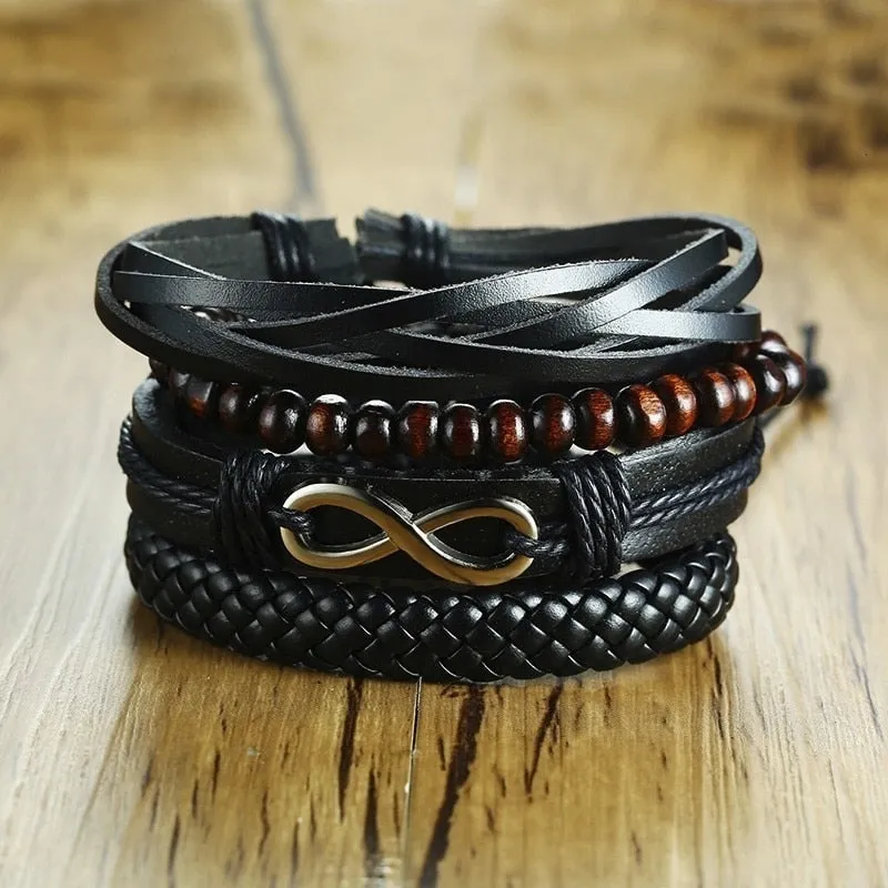 Tribal Wristbands 4Pcs/ Set