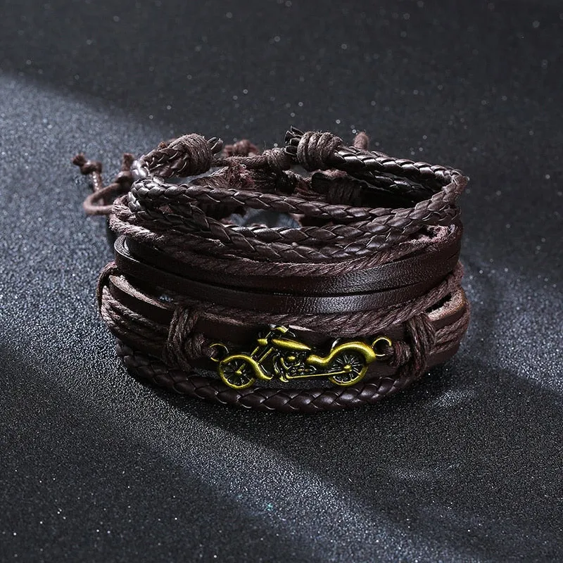 Tribal Wristbands 4Pcs/ Set