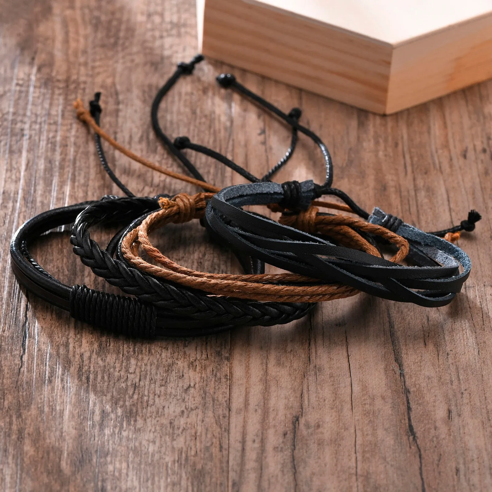 Tribal Wristbands 4Pcs/ Set