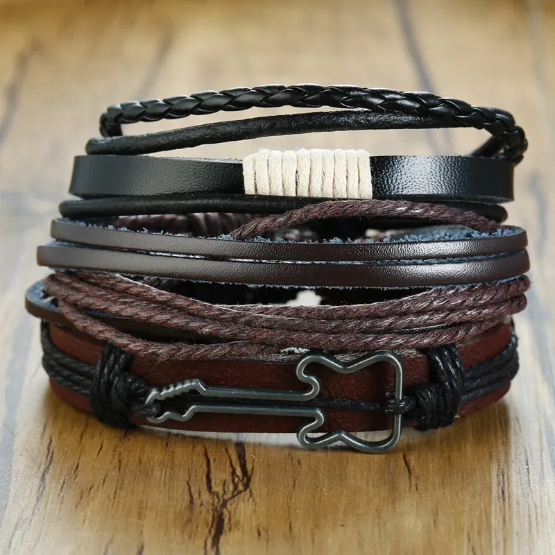 Tribal Wristbands 4Pcs/ Set