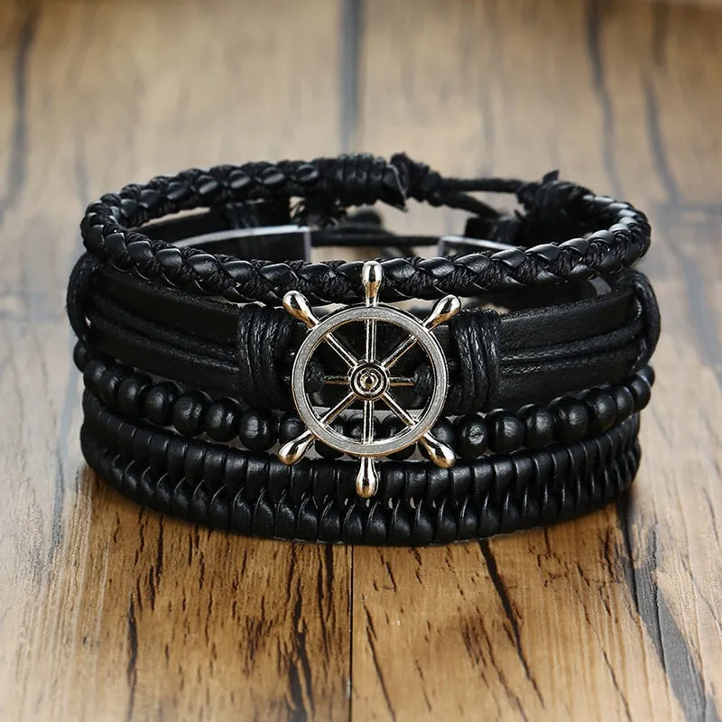 Tribal Wristbands 4Pcs/ Set