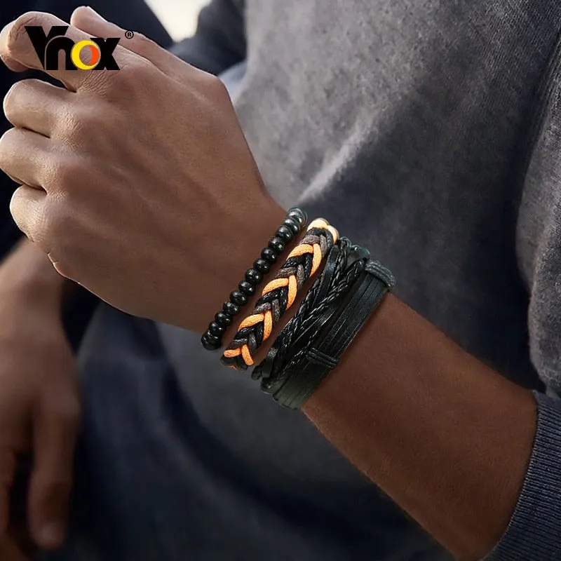 Tribal Wristbands 4Pcs/ Set