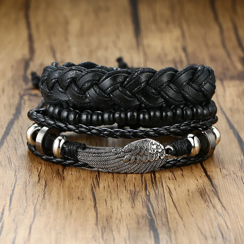 Tribal Wristbands 4Pcs/ Set