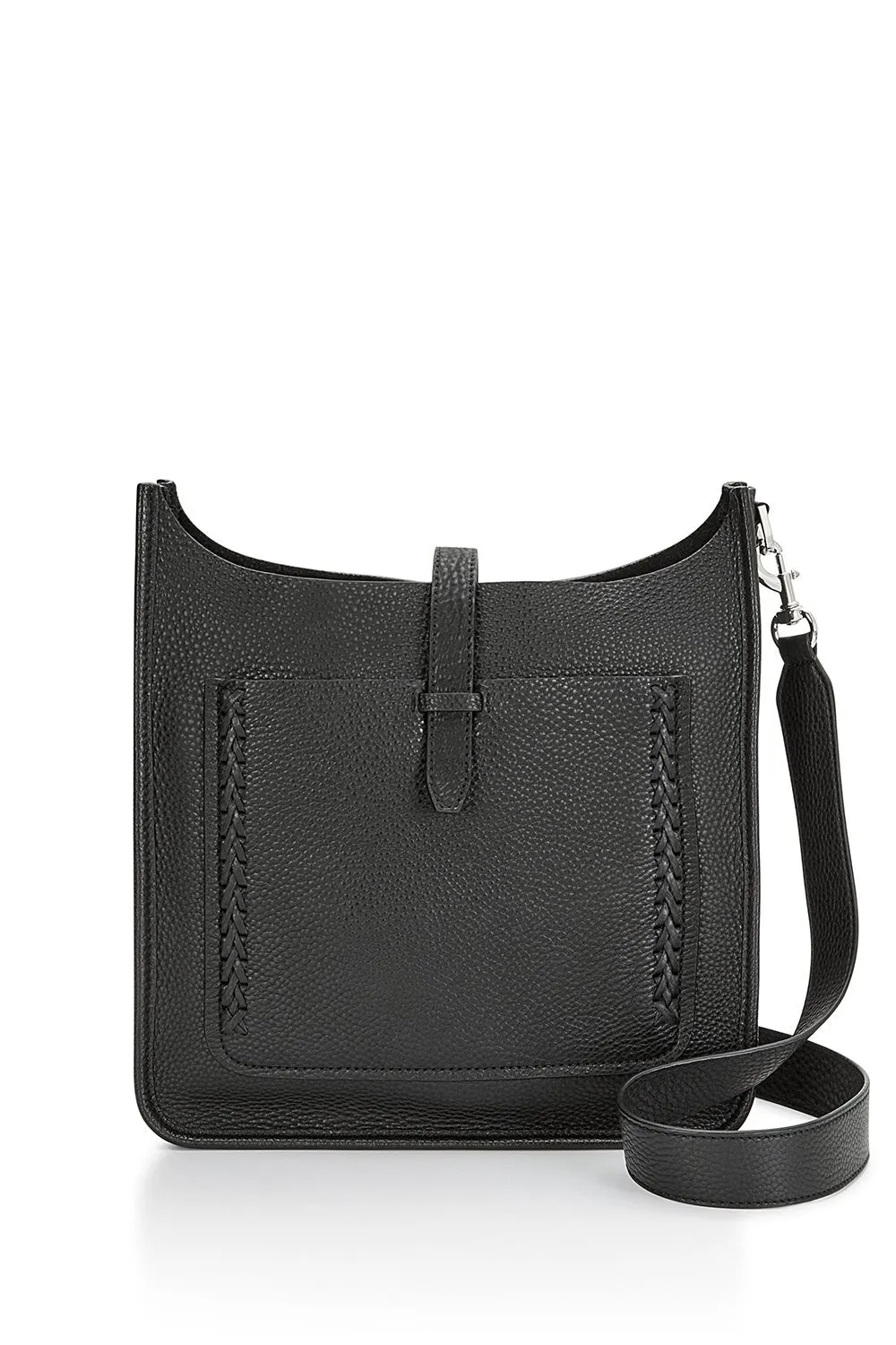 Unlined Feed Bag With Whipstitch
