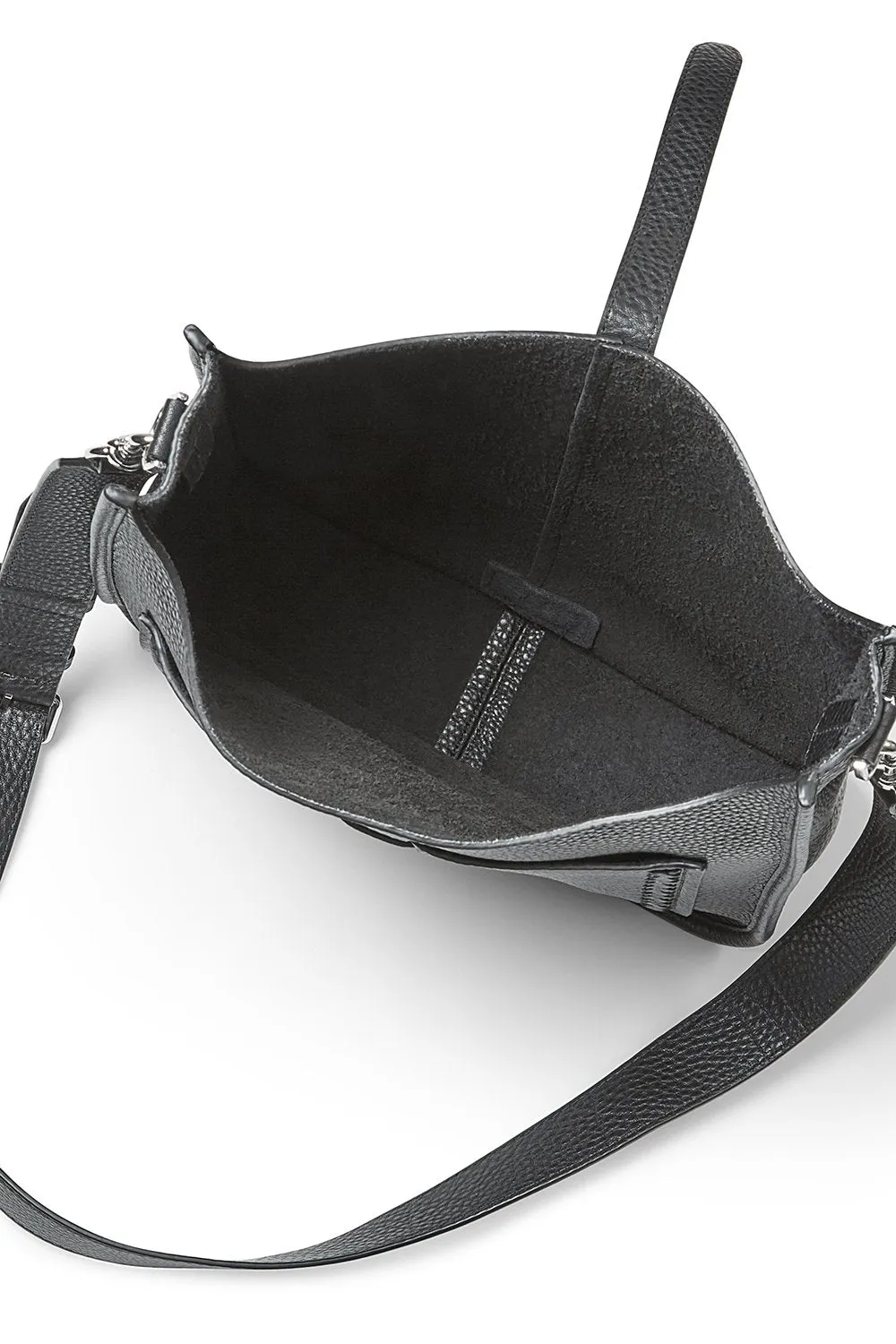 Unlined Feed Bag With Whipstitch