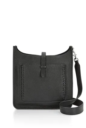 Unlined Feed Bag With Whipstitch