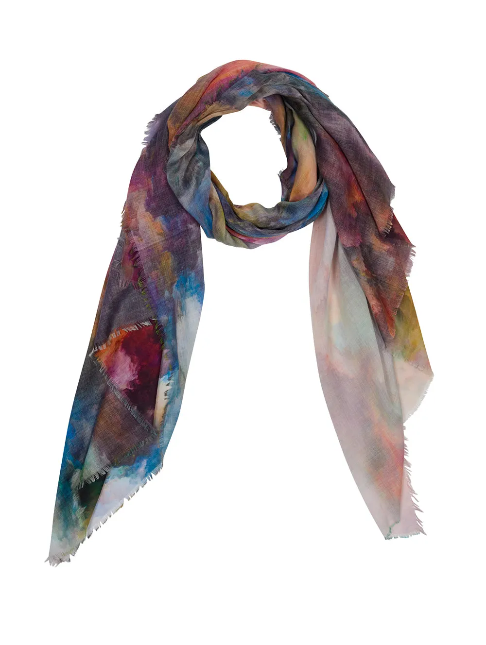 Vibrant Canvas Scarf