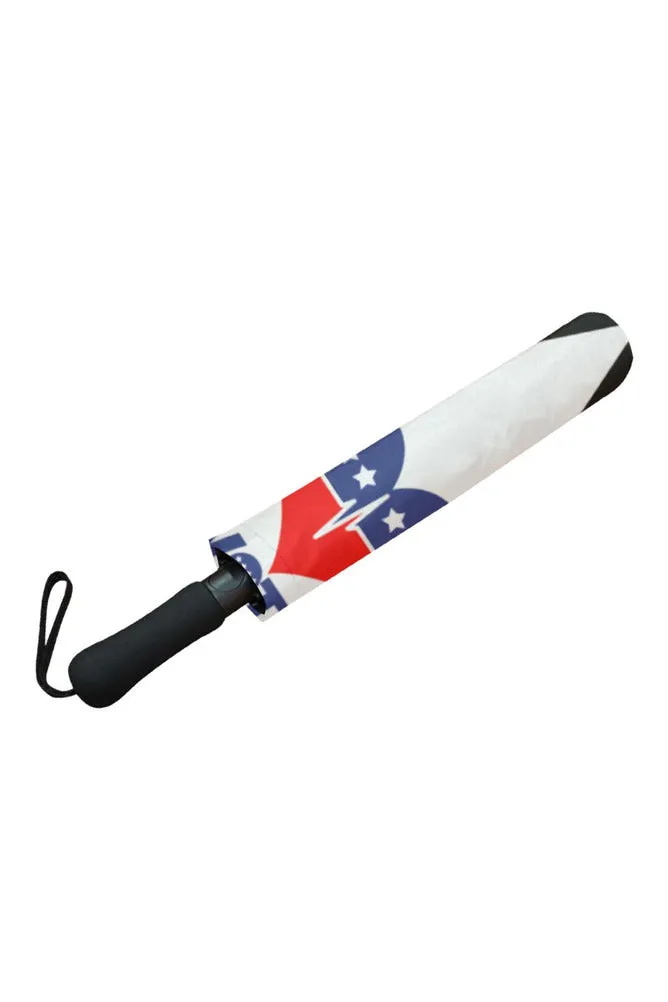 VOTE even if it rains Semi-Automatic Foldable Umbrella