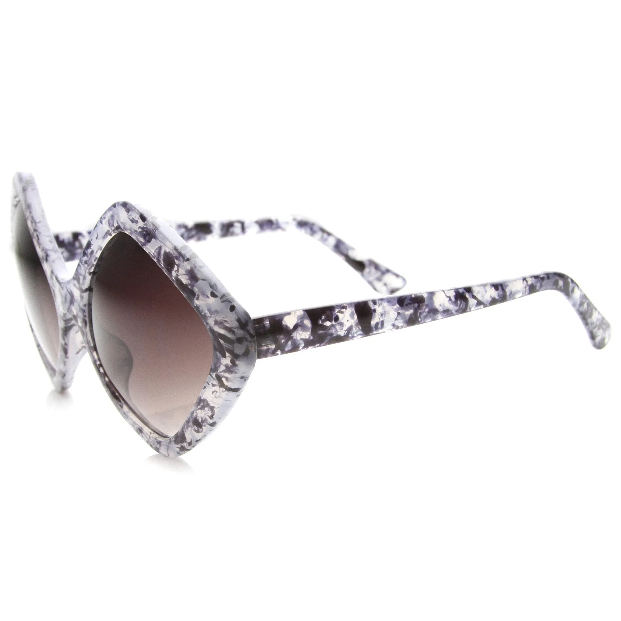 Women's Indie Oversize Diamond Shape Sunglasses 9968