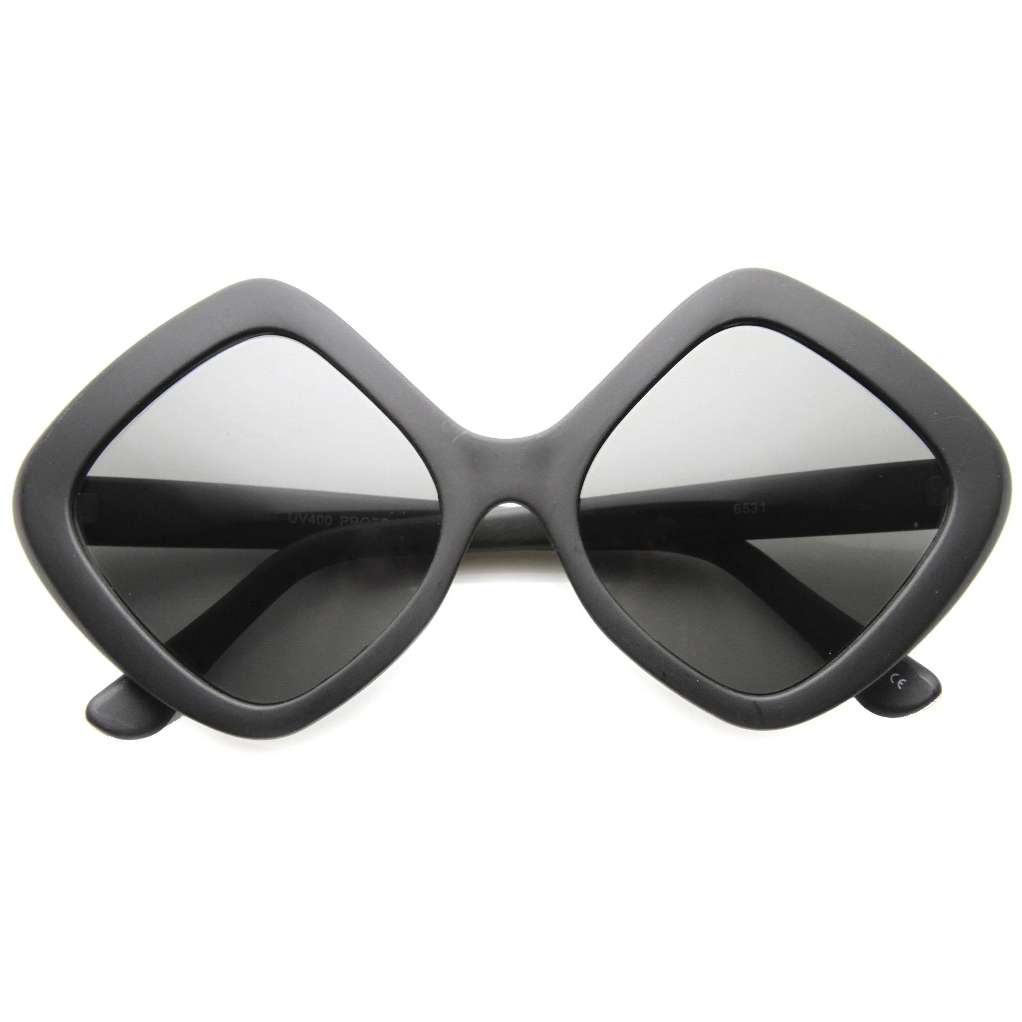 Women's Indie Oversize Diamond Shape Sunglasses 9968