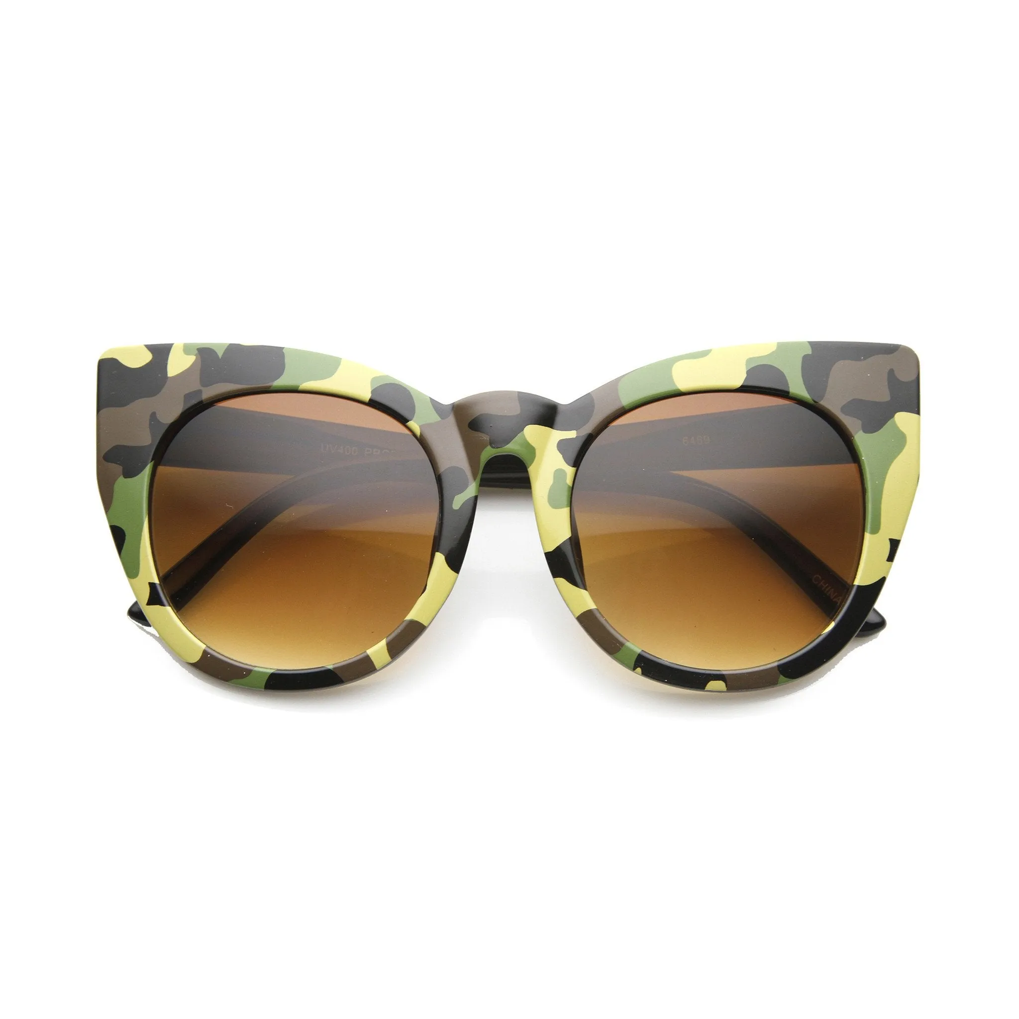 Women's Retro 1960's Mod Oversize Cat Eye Sunglasses