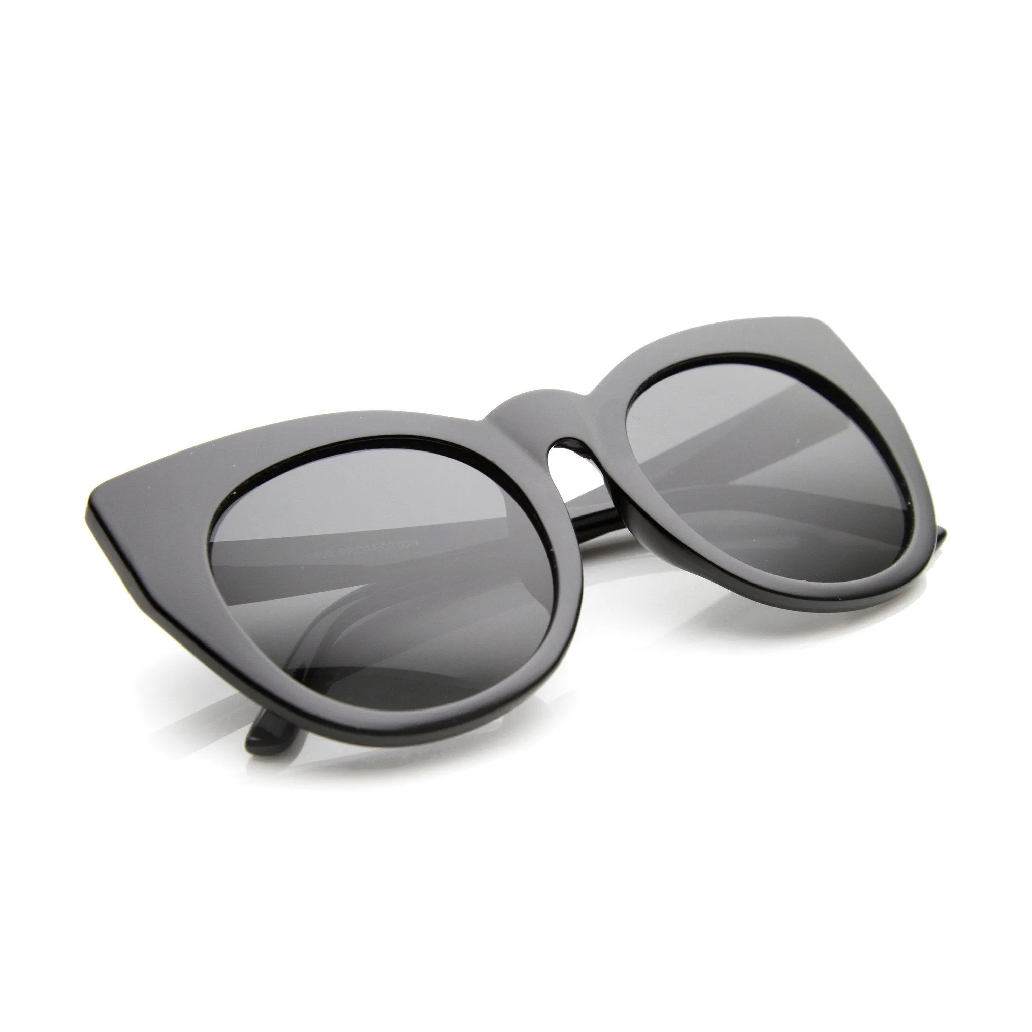 Women's Retro 1960's Mod Oversize Cat Eye Sunglasses