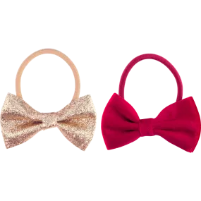 xmas KiSSES hair ties