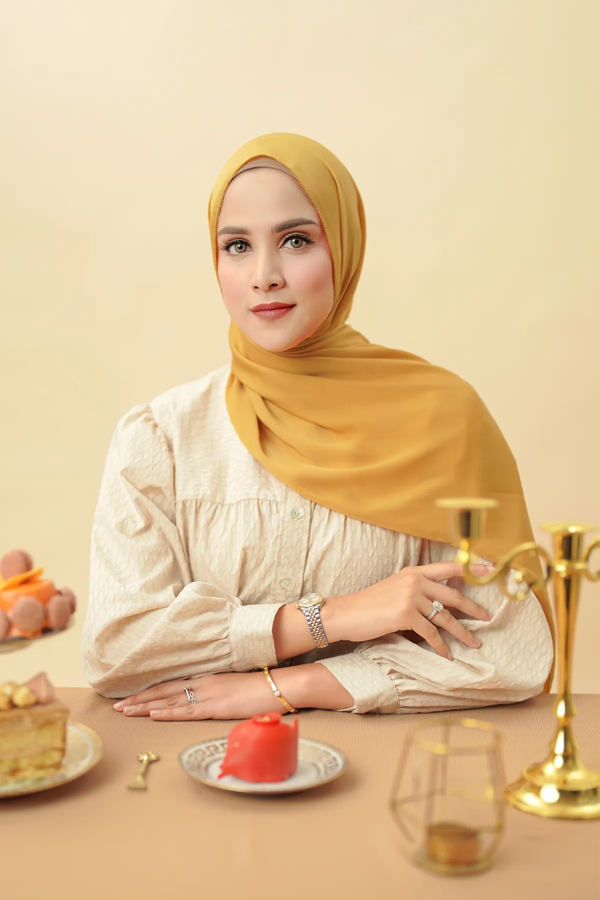 Zara Shawl - Golden Spice